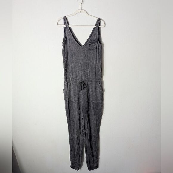 Chaser Revolve Black Heirloom Jersey Knit Jumpsuit Women Size Small - Picture 2 of 6